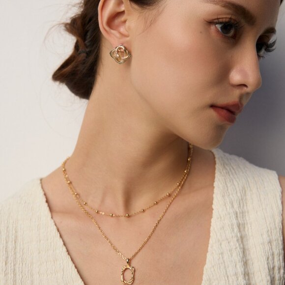 ✨ Artisan Original Sterling Silver Satellite Chain Necklace | Dainty Minimalist - Picture 8 of 12